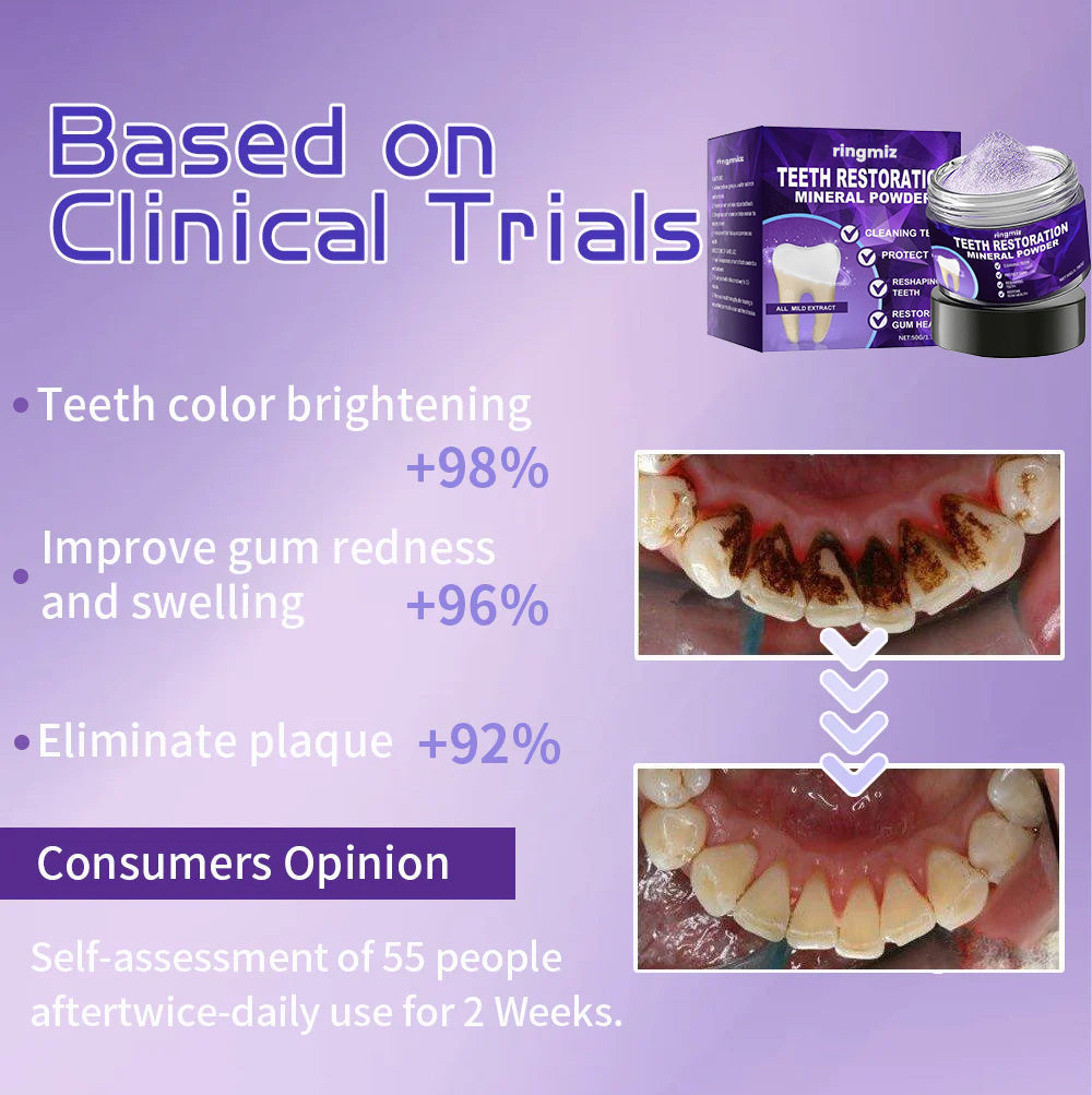 Ringmiz Teeth Restoration Mineral Powder