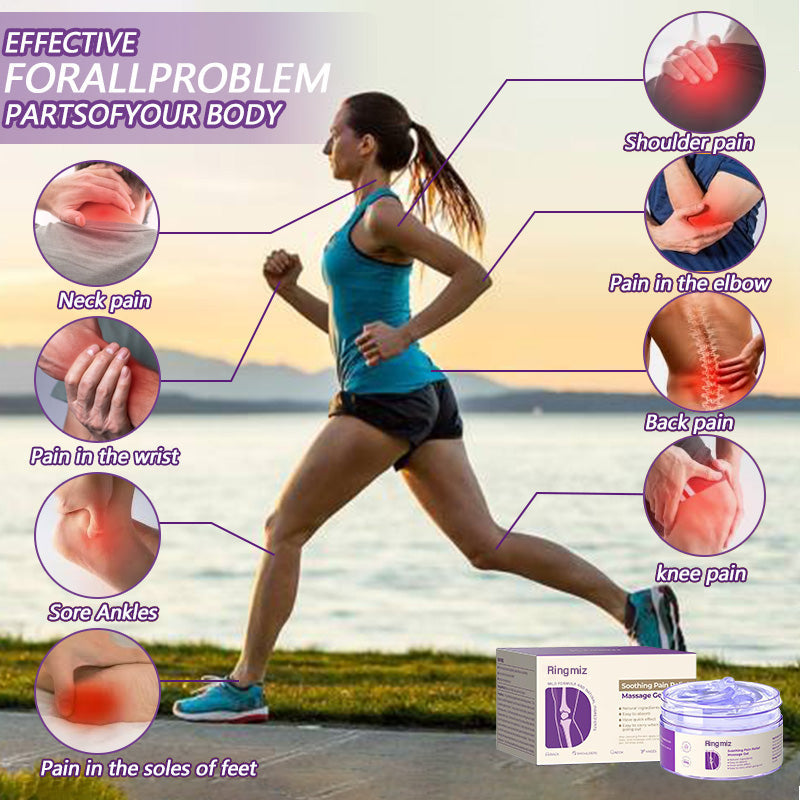 Turmeric & Emu Oil Arthritis Soothing Pain Relief Massage Gel 👨⚕️Australian Osteopathic Association (AOA)Approved