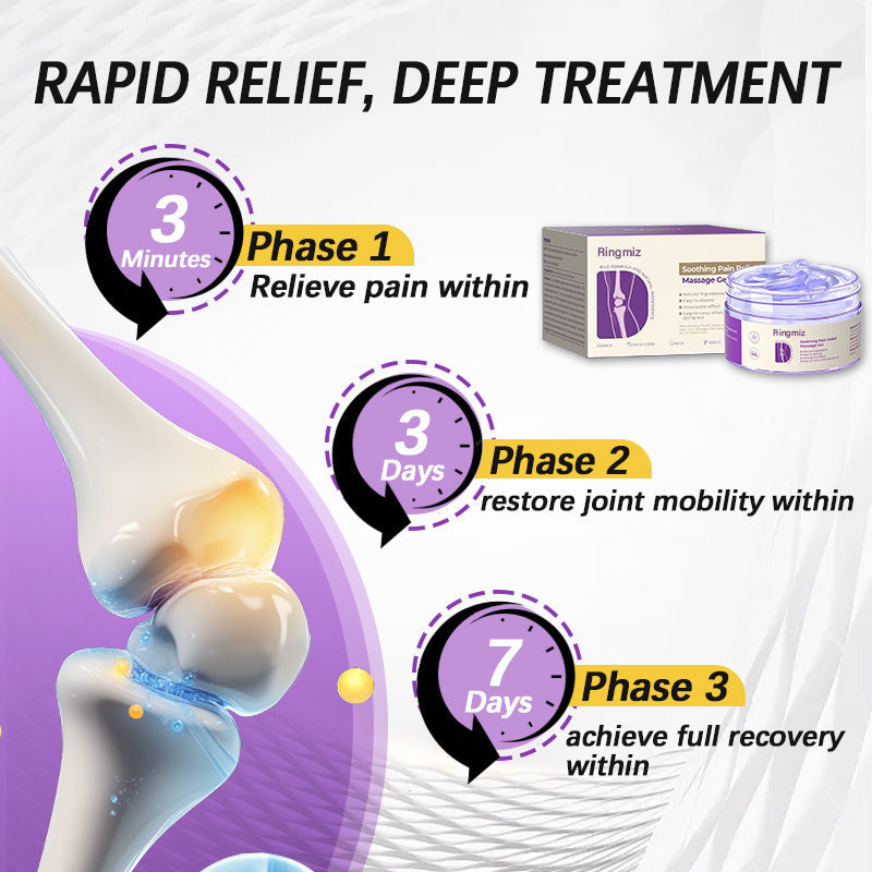 Turmeric & Emu Oil Arthritis Soothing Pain Relief Massage Gel 👨⚕️Australian Osteopathic Association (AOA)Approved