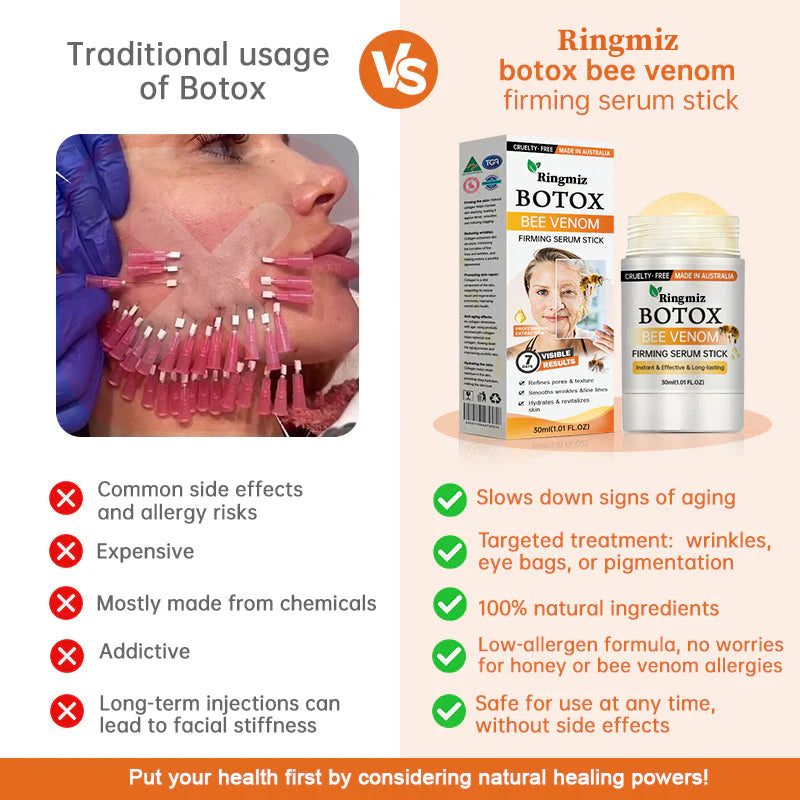 🐝🏅Ringmiz Botox Bee Venom Firming Serum Stick-(Made and Shipped from Australia)-LAST DAY 70% OFF