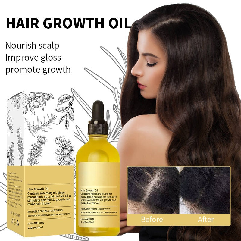 Rosemary Hair Growth Essence 100% Natural Hair Growth🌱