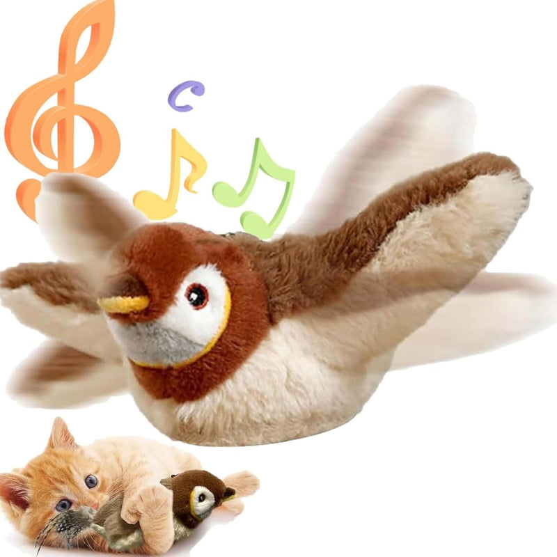 🌸Up to 40% OFF🔥Electric plush bird cat toy