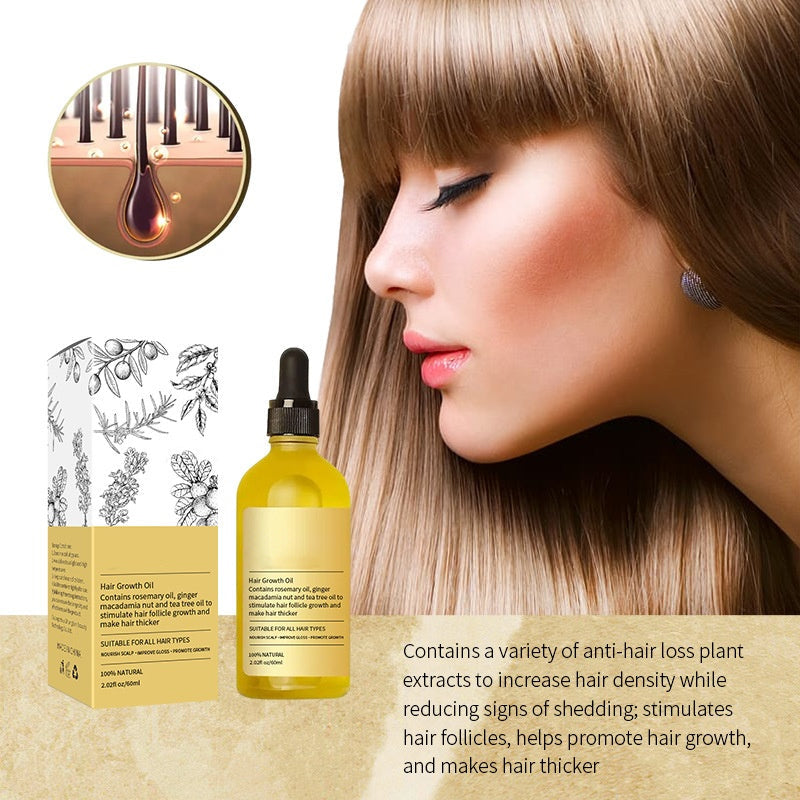 Rosemary Hair Growth Essence 100% Natural Hair Growth🌱