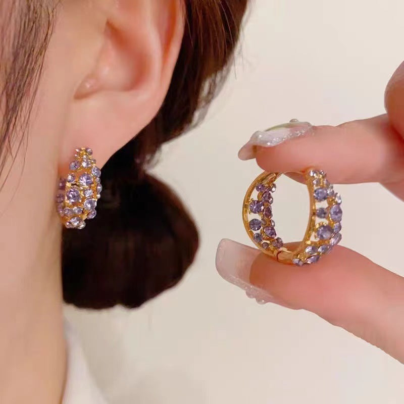 (Limited Time Discount 🔥 Last Day)RINGMIZ Lymphatic Zircon earrings