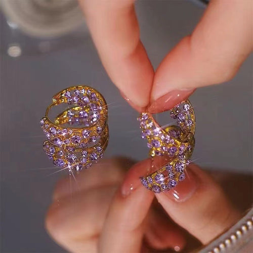 (Limited Time Discount 🔥 Last Day)RINGMIZ Lymphatic Zircon earrings