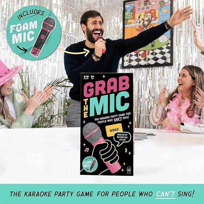 Lucky Egg Exciting Grab The Mic ✨The Party Game For People Who Can't Sing!
