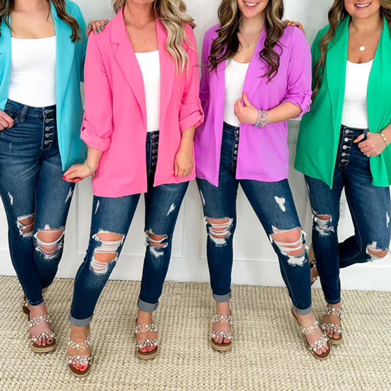 Women's High-Waisted Cutout Denim Jeans