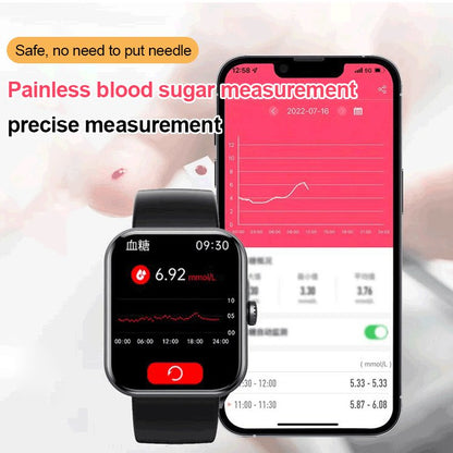 [All day monitoring of heart rate and blood pressure] Bluetooth fashion Watch
