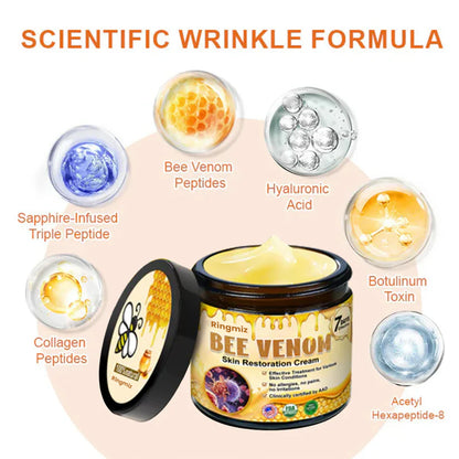 FDA Approved: Ringmiz Bee Venom Skin Restoration Cream — 🔥Limited Time 70% OFF🔥
