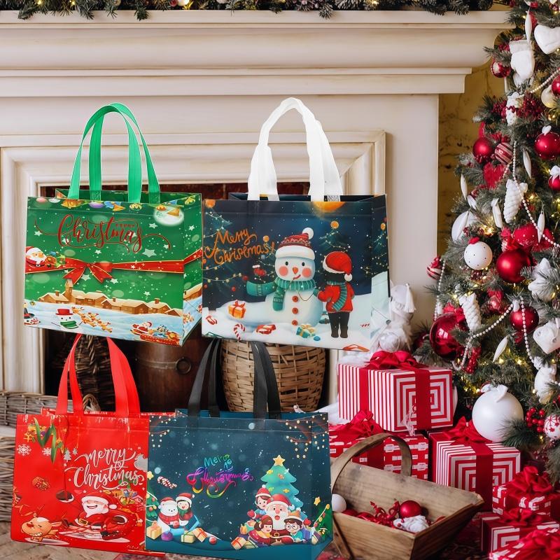 🎁Early Christmas Hot Sale 49% OFF🎅16PCS Christmas Gift Bags With Assorted Patterns