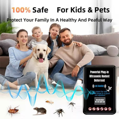 🔥HOT SALE🔥Powerful Plug-In Ultrasonic Rodent Deterrent