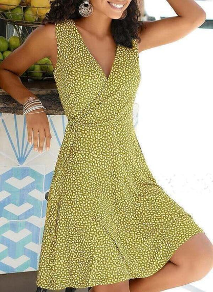 Women's New Sleeveless Casual Dress Buy 2 get 10% Off Auto & Free Shipping