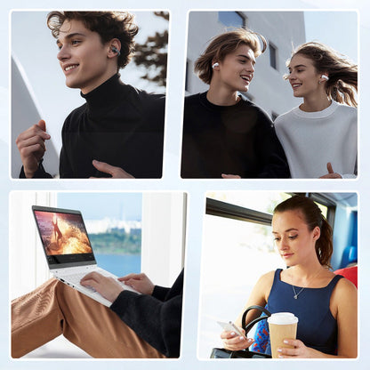 Ear Clip-on Smart Color Screen Intelligent Translation Headset